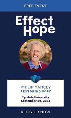 Free Event: Effect Hope Presents Philip Yancey at Tyndale University